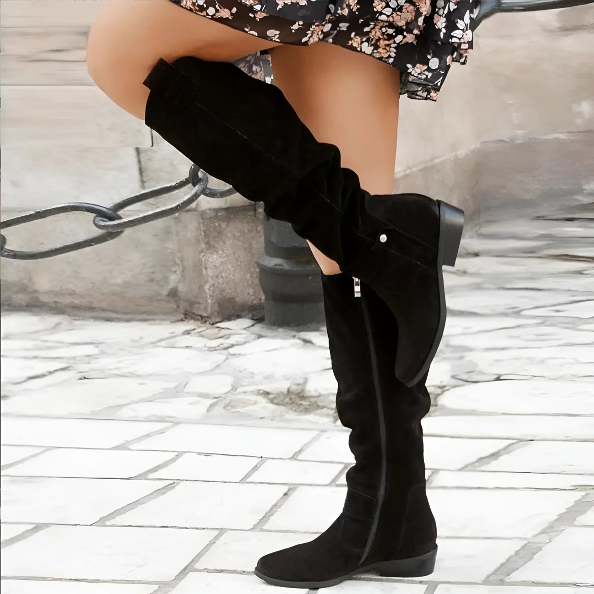 Bottes en daim Madeleine™ à hauteur du genou