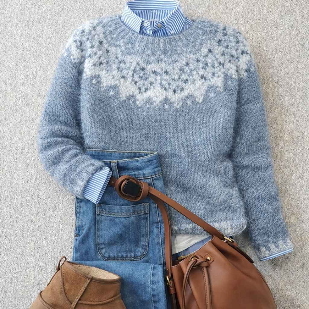 Sarah™ | Pull en maille nordique Heritage