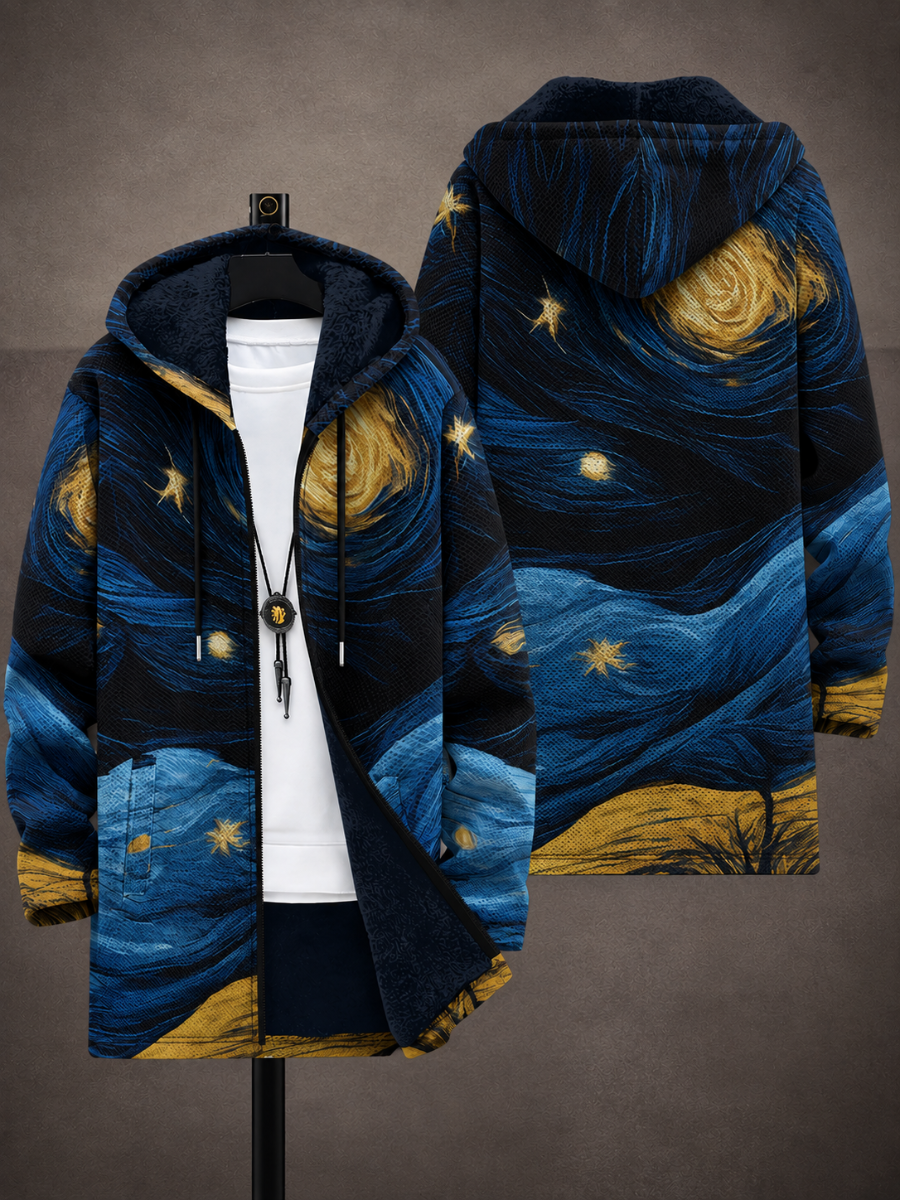Fletcher | Cardigan artistique à capuche