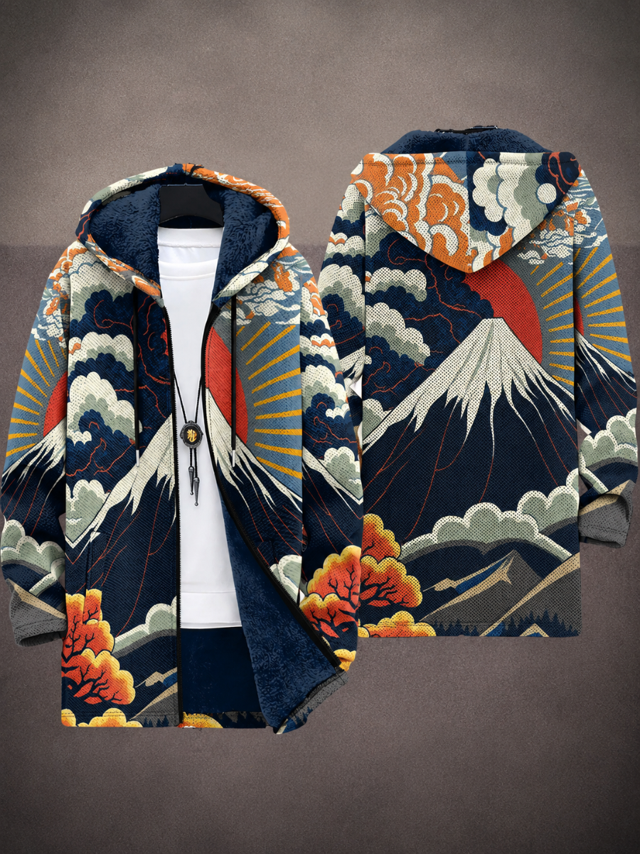 Ezra | Cardigan à capuche raffiné