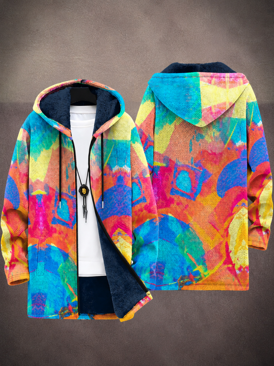 Roland | Cardigan à capuche Artful