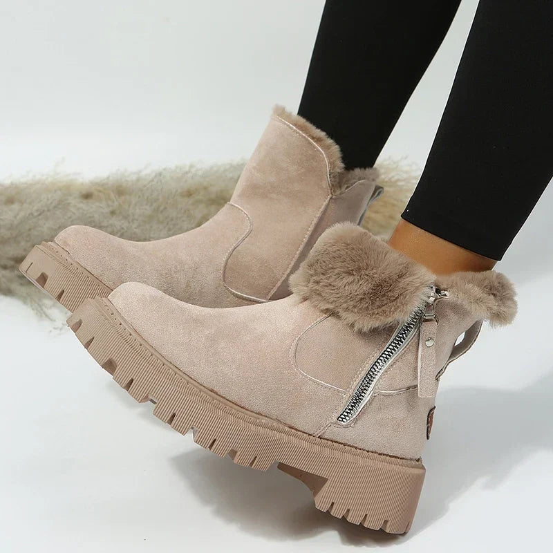 Sandy™ – Bottes décontractées orthopédiques, chaudes et confortables pour femmes