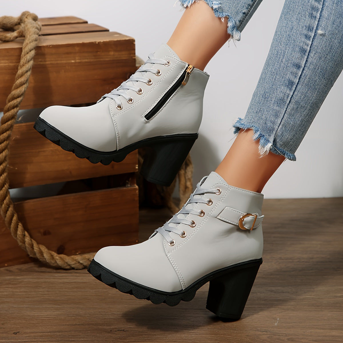 Tamsin | Bottines à lacets