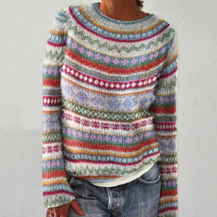 Sandra | Pull rétro élégant
