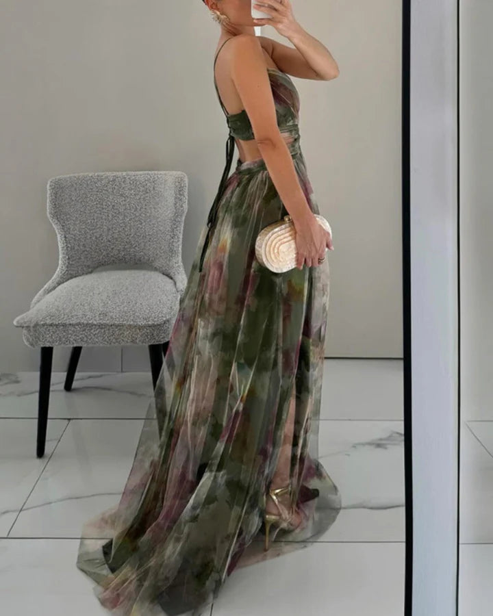 GISELLE™ | Vestido Largo Floral