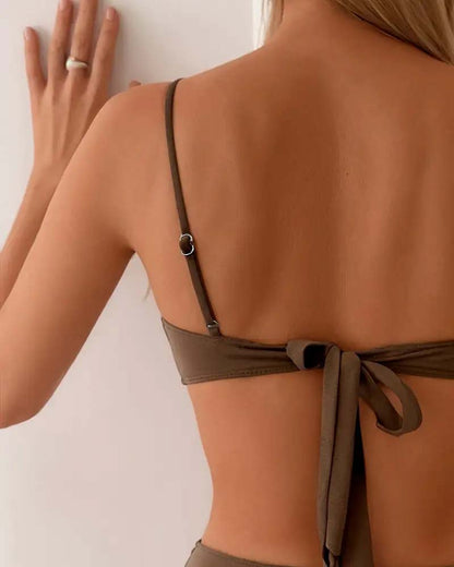 Marcelle | Bikini de dos piezas elegante y esculpido