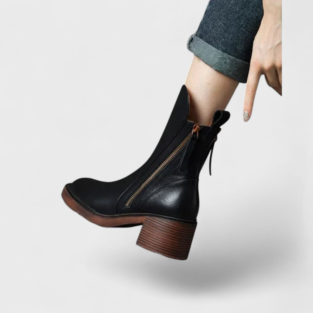 Fabienne | Bottines en cuir