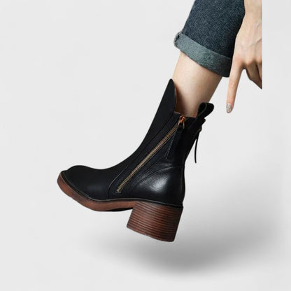 Fabienne | Bottines en cuir