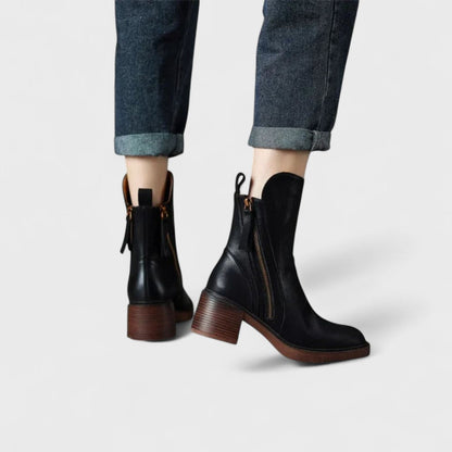 Fabienne | Bottines en cuir
