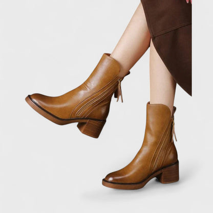 Fabienne | Bottines en cuir