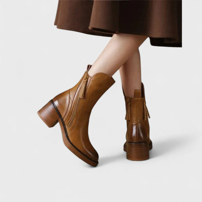 Fabienne | Bottines en cuir