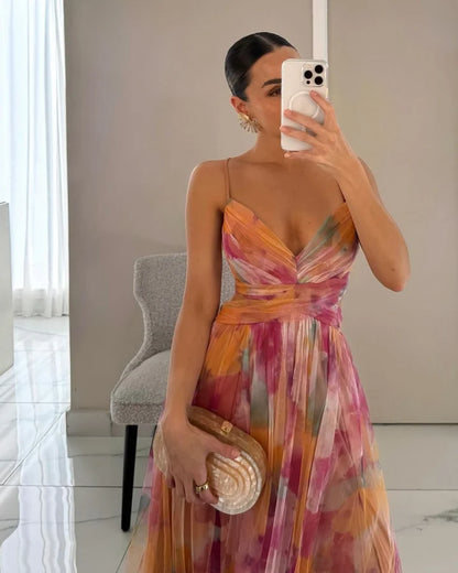 GISELLE™ | Vestido Largo Floral