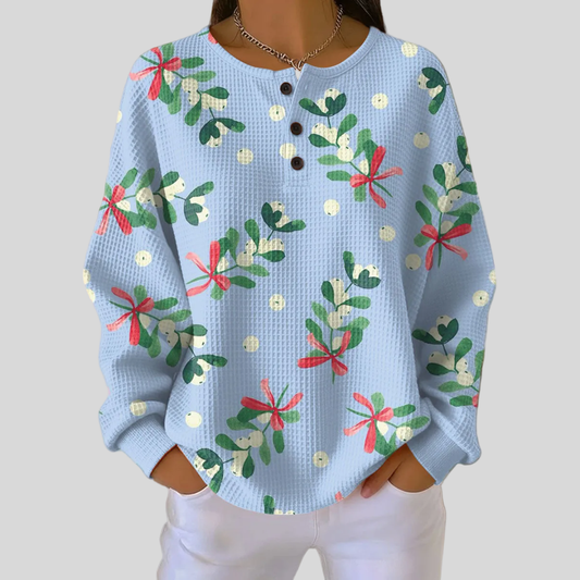 Edalynn™ | Sweat-shirt à motif de Noël