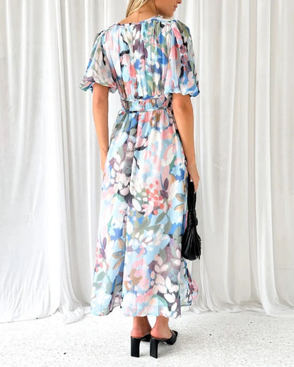 CELINE™ | Vestido Femenino con Estampado Floral
