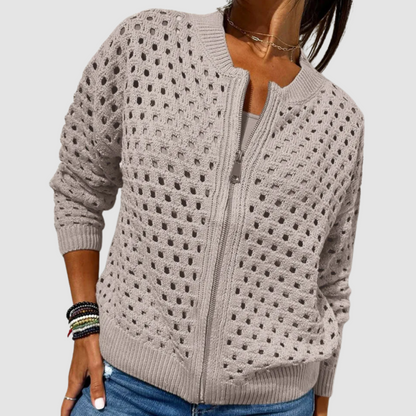 CONSTANCE | CARDIGAN EN MAILLE PREMIUM