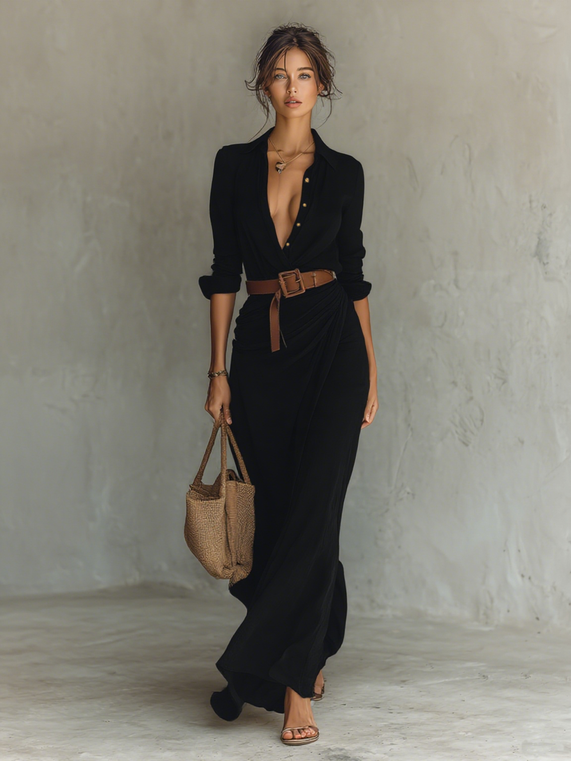 Victorie | Robe décontractée longue
