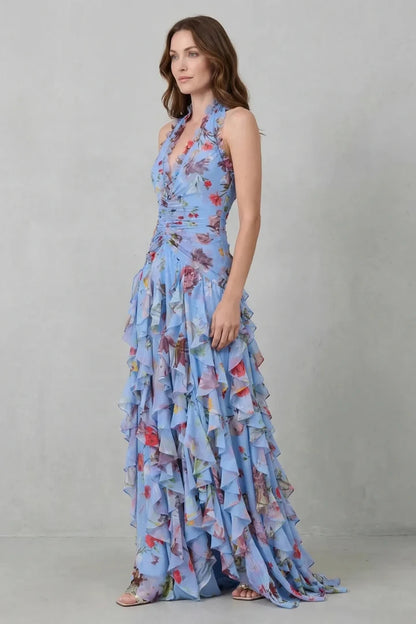 BELLADINA™ | Vestido Romántica Cascada de Rosas