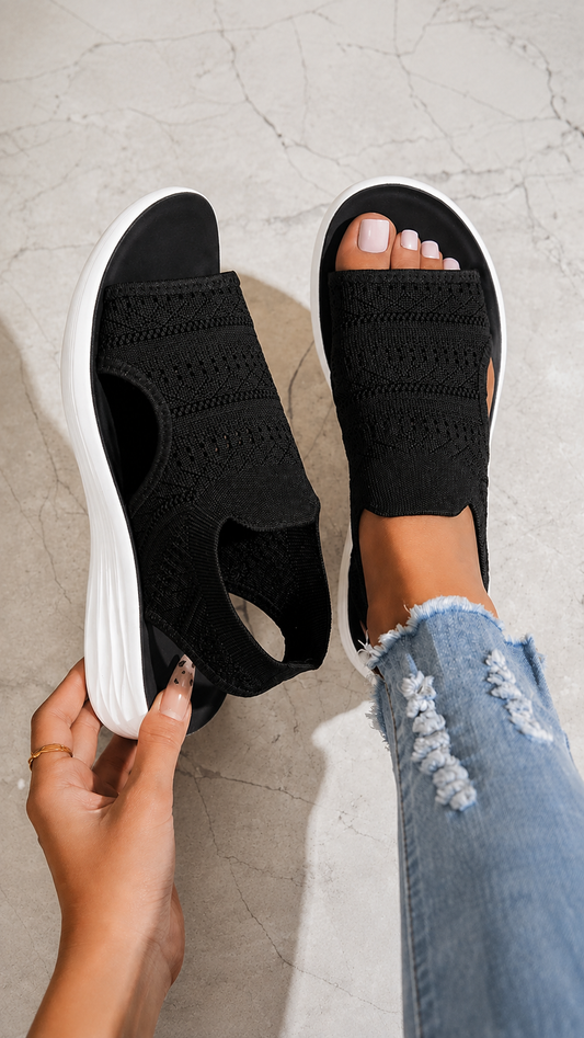 Anna™ | Sandalias con plataforma, de material transpirable para mujer