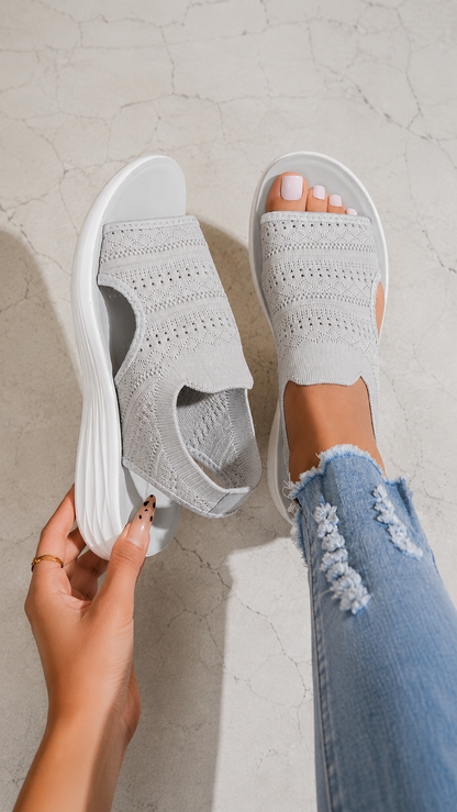 Anna™ | Sandalias con plataforma, de material transpirable para mujer