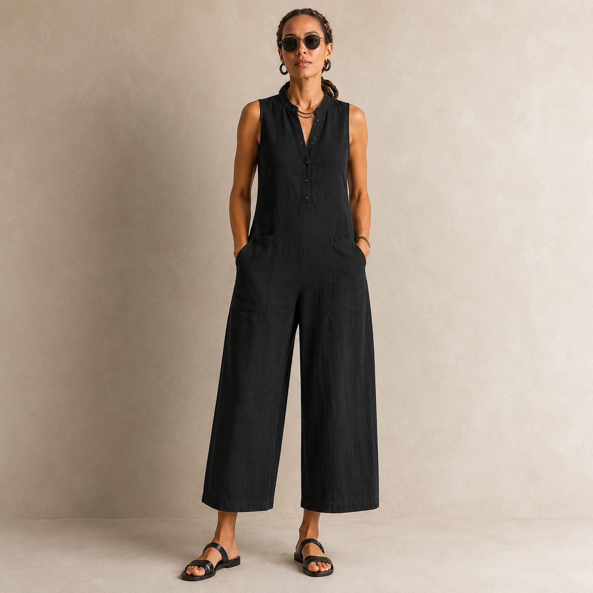 Mila | Combinaison sans manches minimaliste