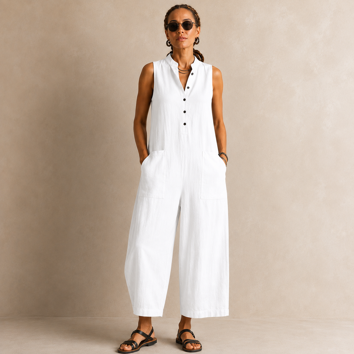 Mila | Combinaison sans manches minimaliste