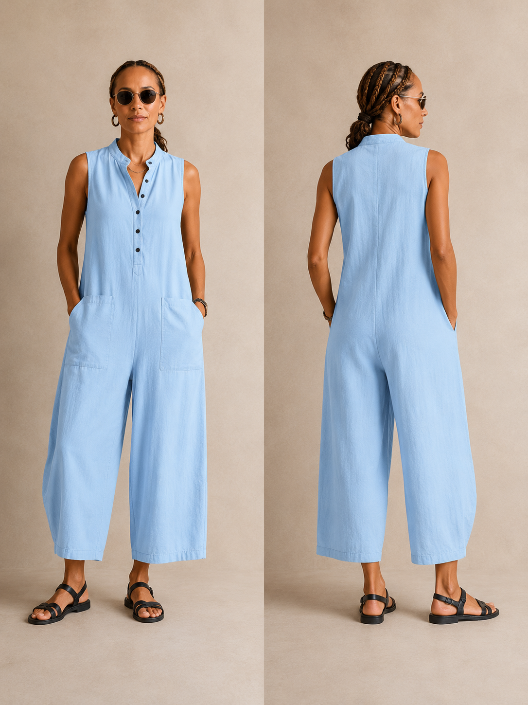 Mila | Combinaison sans manches minimaliste