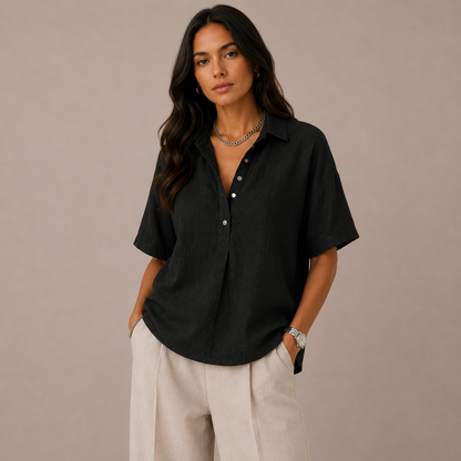 NIRA™ | Blusa elegante con cuello