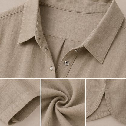 NIRA™ | Blusa elegante con cuello