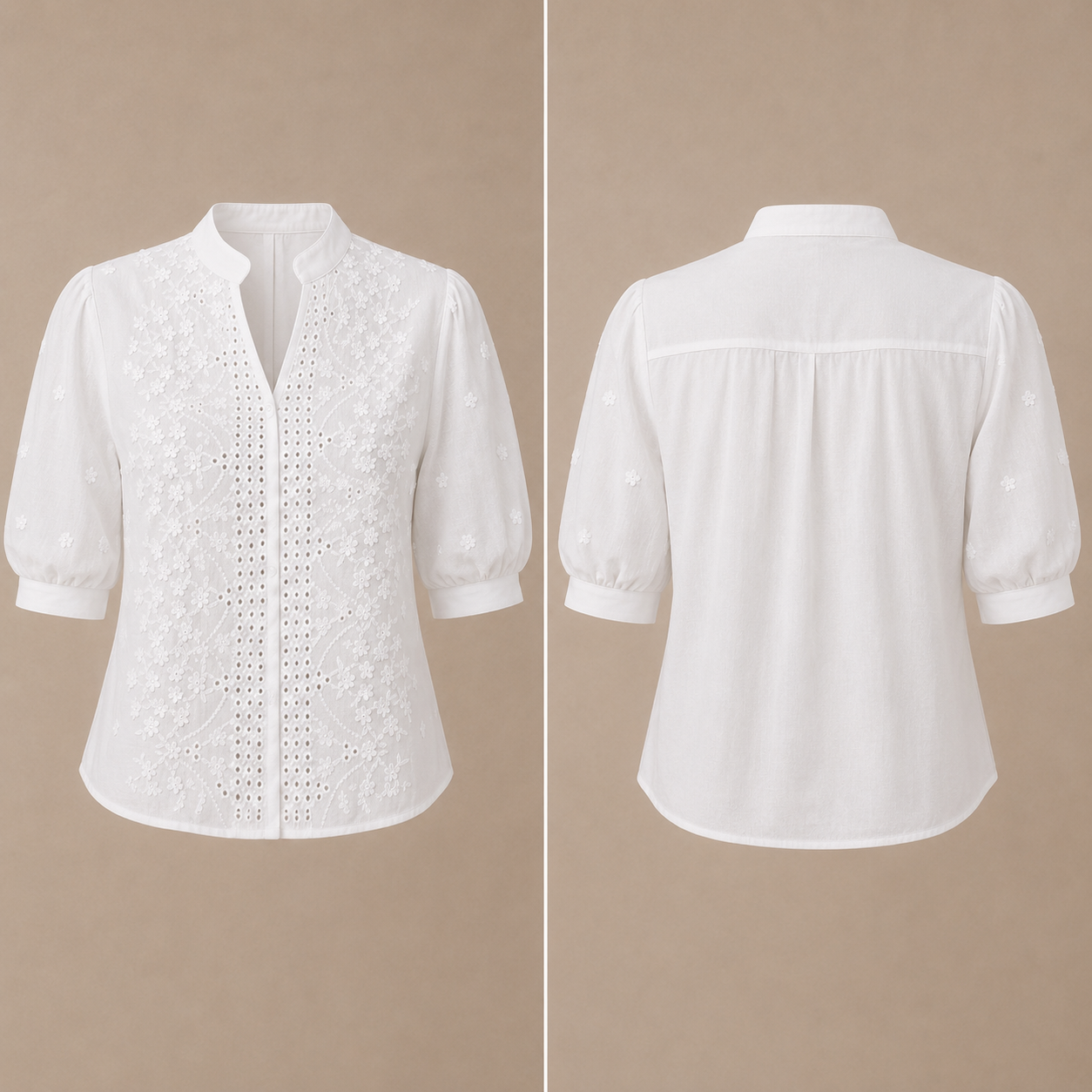VELIA™ | Blusa elegante minimalista