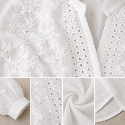 VELIA™ | Blusa elegante minimalista
