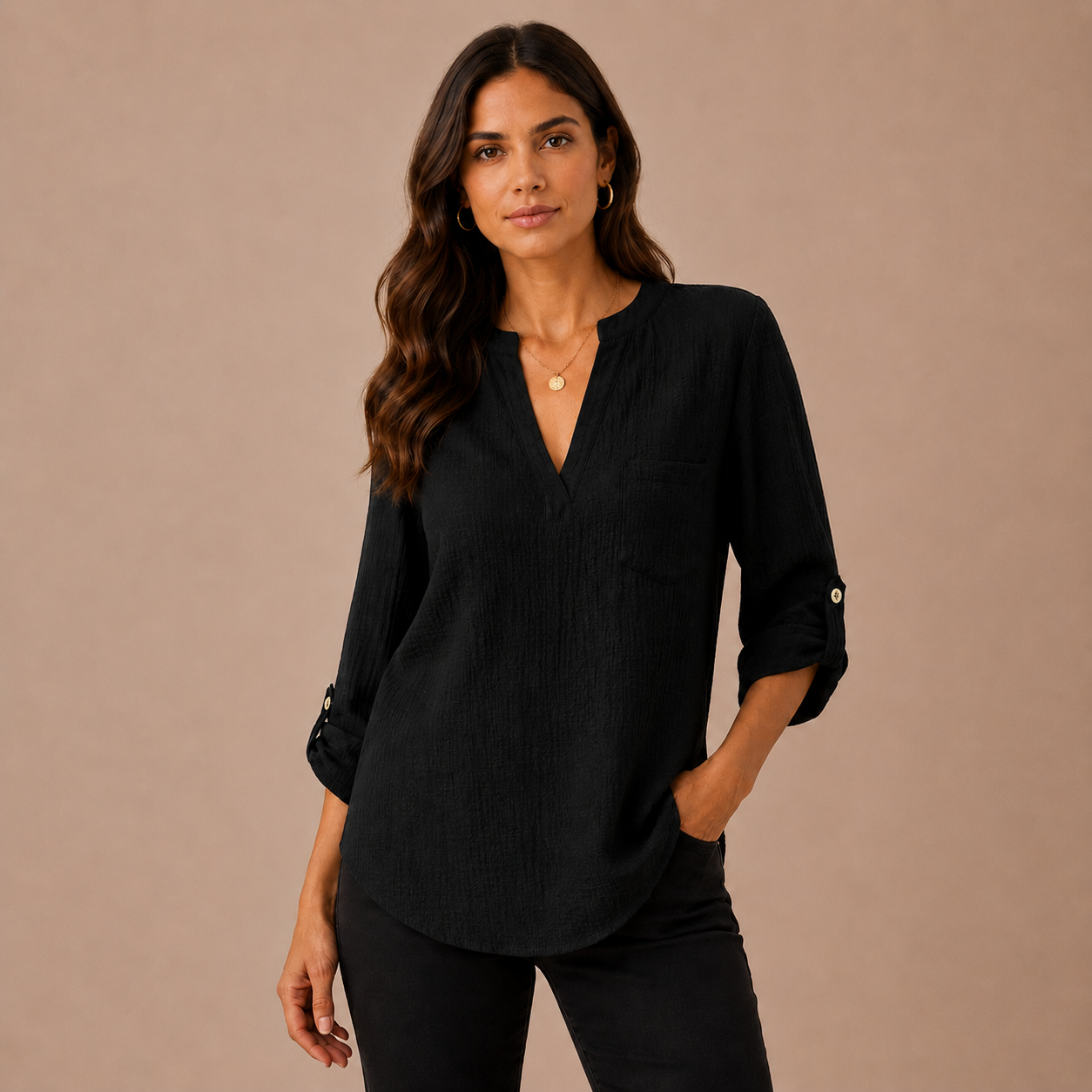 ALBA™ | Blusa fluida y ligera