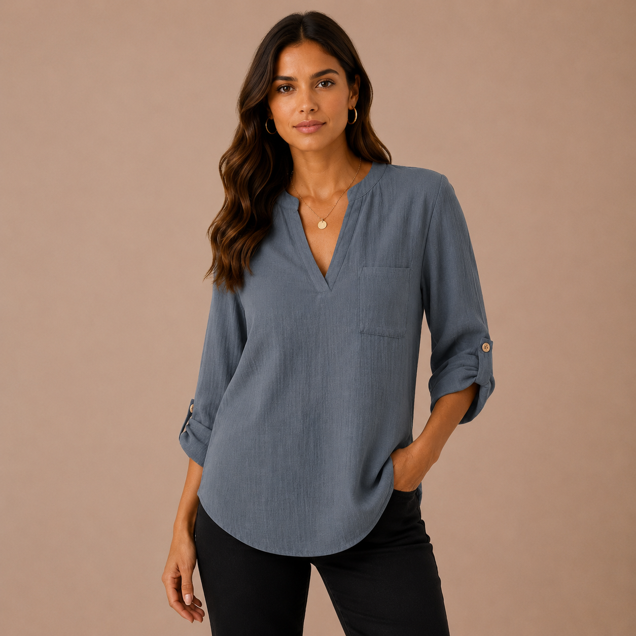 ALBA™ | Blusa fluida y ligera