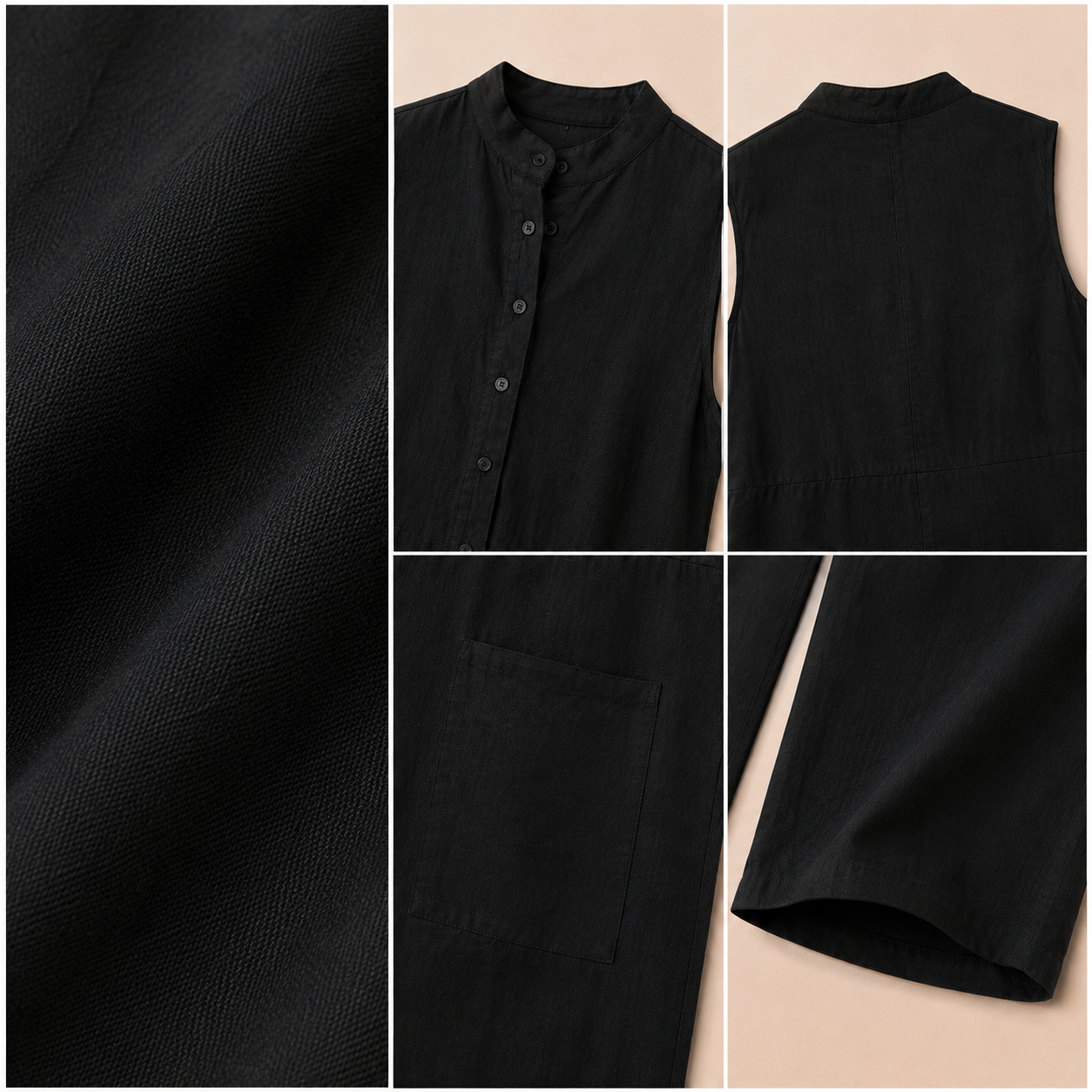 MILA™ | Mono sin mangas minimalista