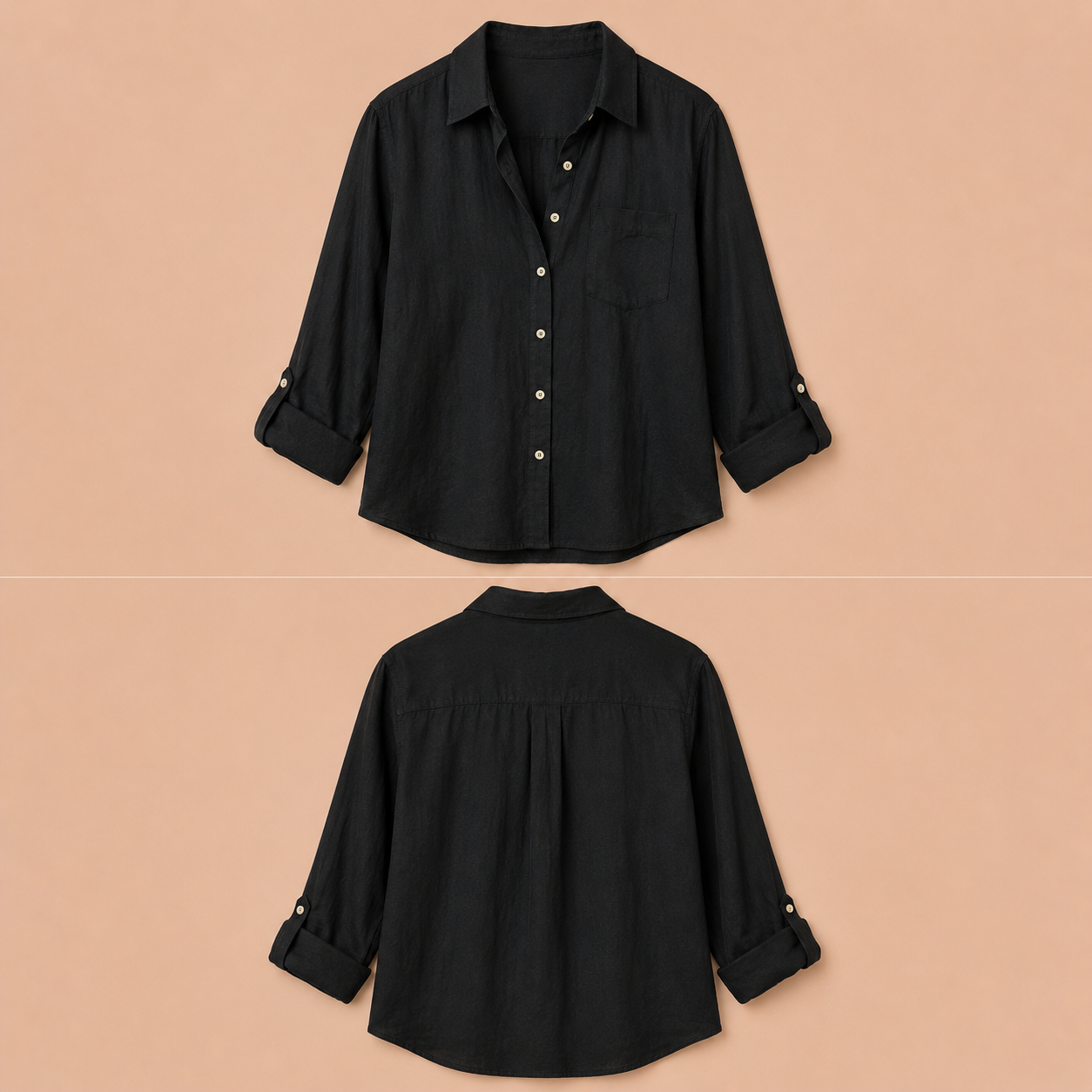 ISABELLA™ | Conjunto de dos piezas: camiseta negra y falda