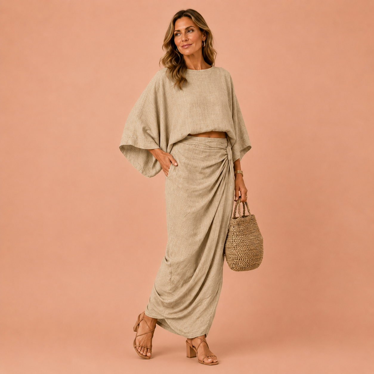 ESTER™ | Conjunto de Dos Piezas con Falda