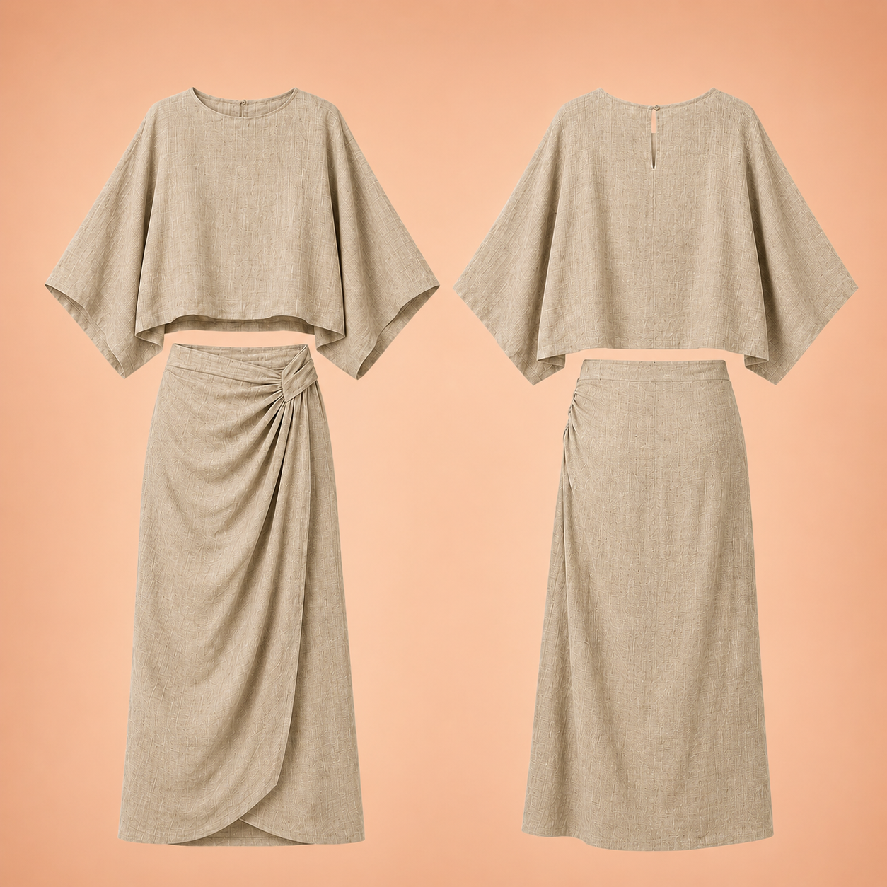 ESTER™ | Conjunto de Dos Piezas con Falda