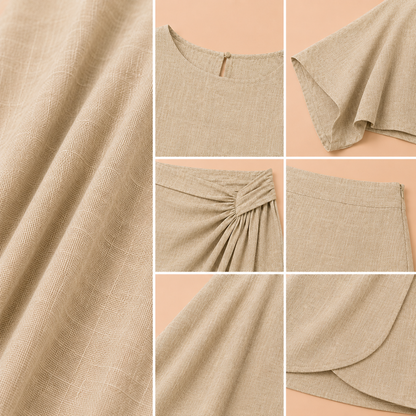 ESTER™ | Conjunto de Dos Piezas con Falda
