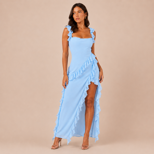 VELIRA™ | Vestido elegante con abertura lateral