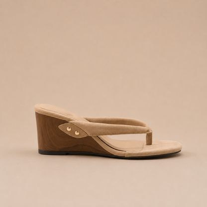 LIVIA™ | Sandalias de cuña con tiras finas