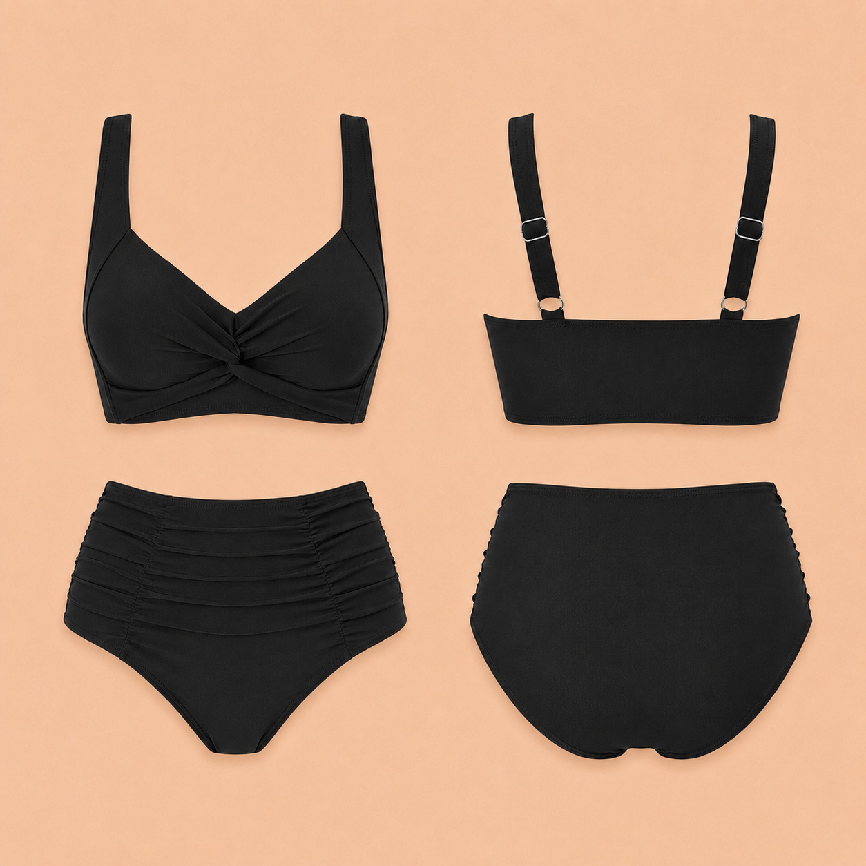 NOVAÉ™ | Bikini moldeador de cintura alta