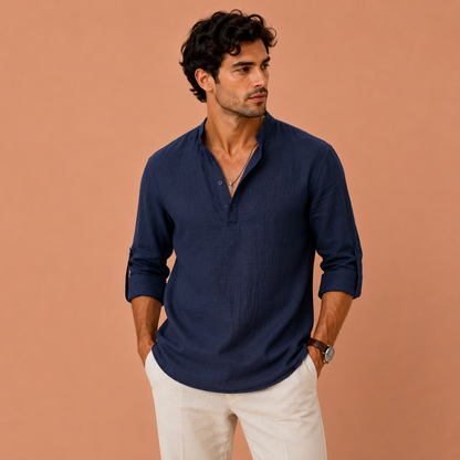 MONVIEL™ | Camisa de lino transpirable