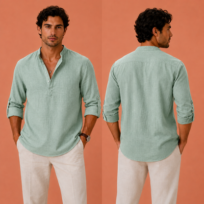 MONVIEL™ | Camisa de lino transpirable