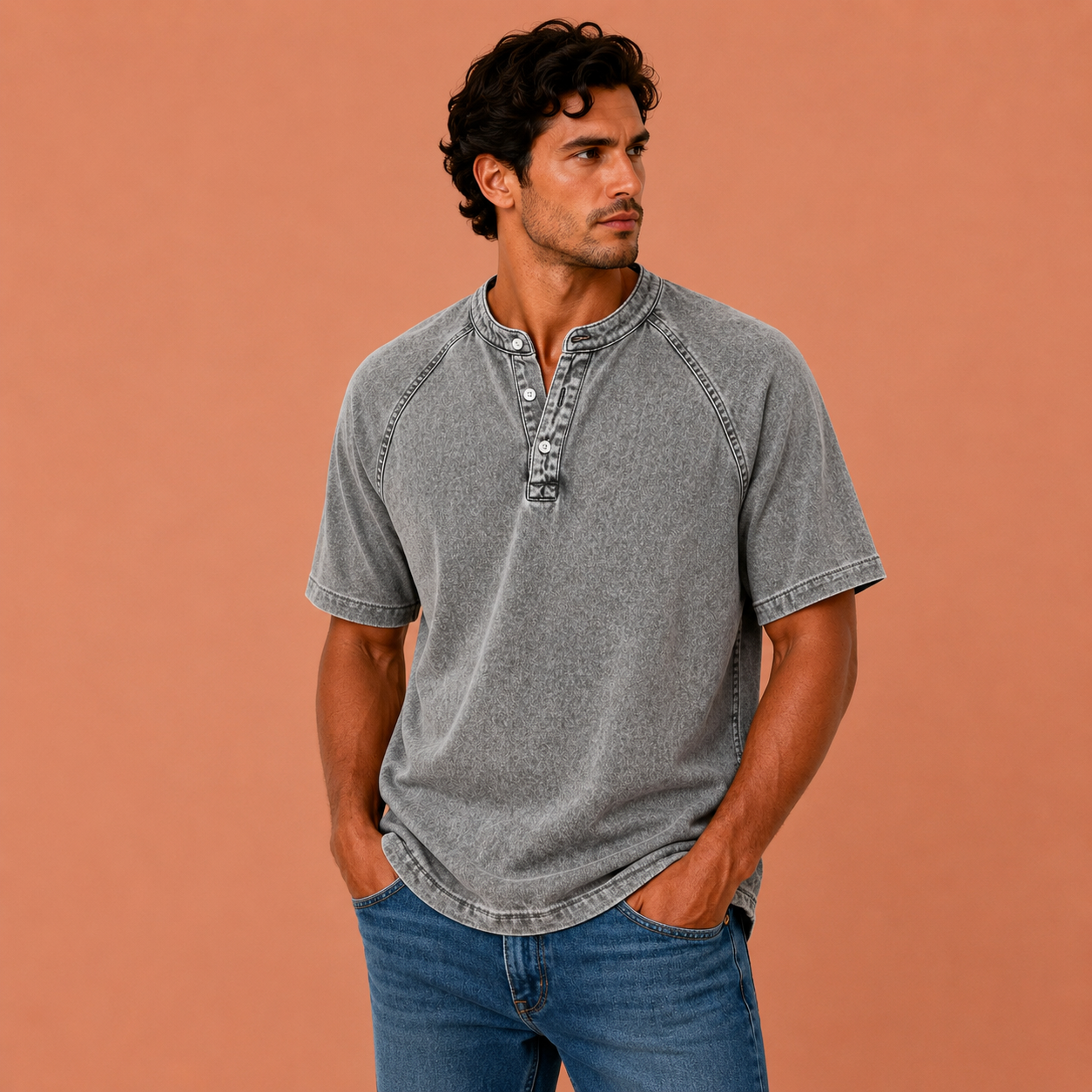 MATTEO™ | Camisa vintage de hombre con botones