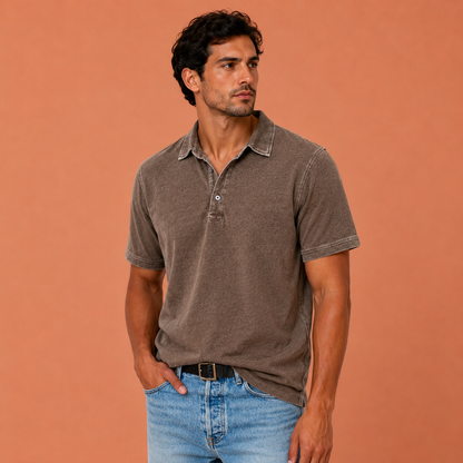 MATTEO™ | Camisa vintage de hombre con botones