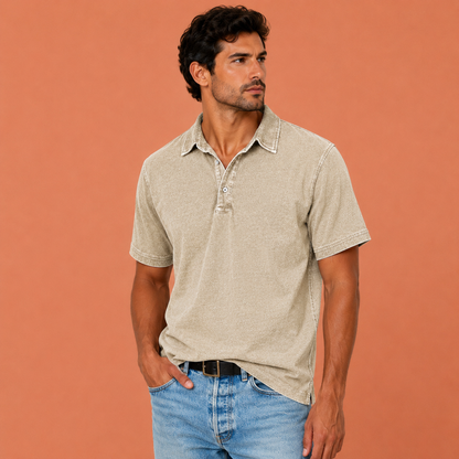 MATTEO™ | Camisa vintage de hombre con botones