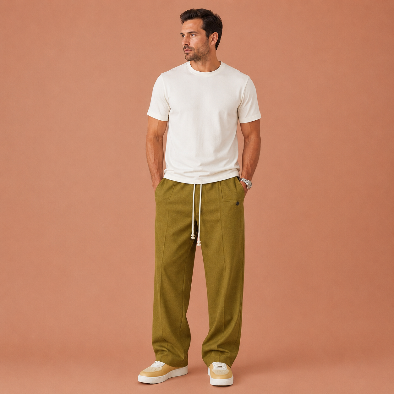 DIOREN™ | Pantalones elegantes con cordón ajustable