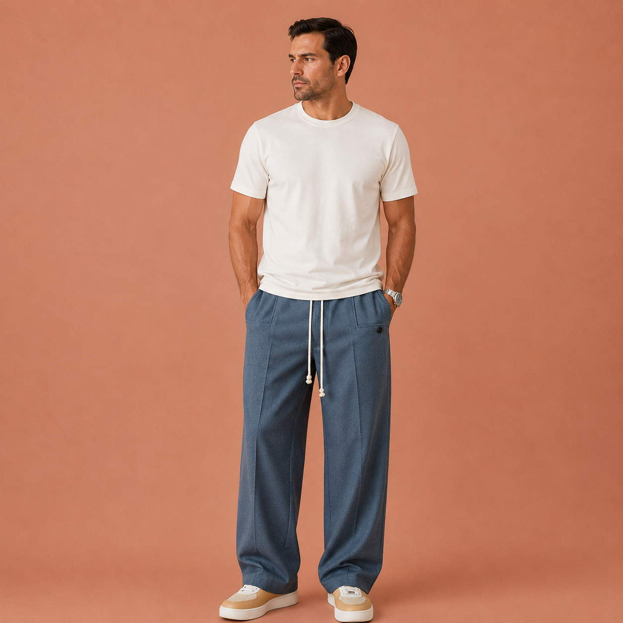 DIOREN™ | Pantalones elegantes con cordón ajustable