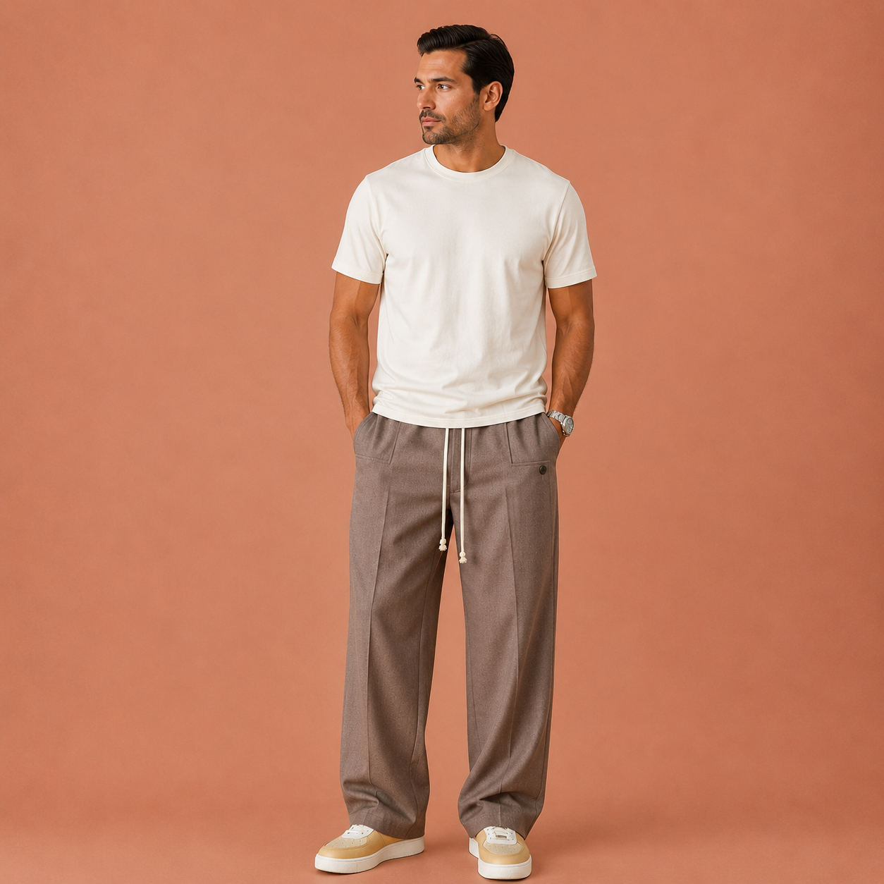 DIOREN™ | Pantalones elegantes con cordón ajustable
