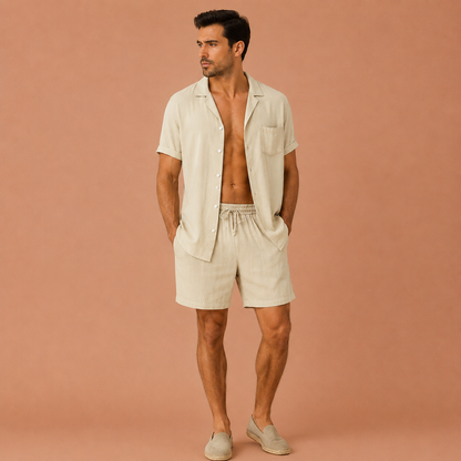 Owen™ | Conjunto de lino de lujo para hombre