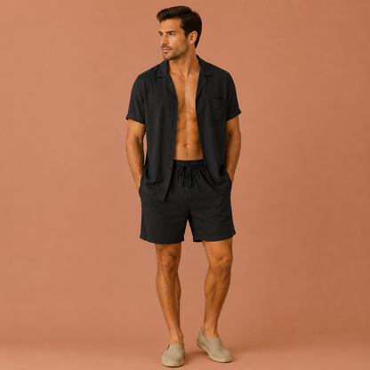 Owen™ | Conjunto de lino de lujo para hombre